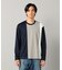 カラーブロック 長袖Tシャツ