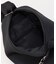 【COMME CA MEN BLACK】ネオプレントライアングル ボディーバッグ
