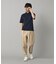 タックテーパード チノパンツ