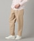 タックテーパード チノパンツ