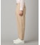 タックテーパード チノパンツ