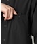 【撥水】【COMME CA MEN BLACK】〔TEXBRID〕レギュラーシャツ