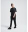 【吸水速乾・接触冷感】【COMME CA MEN BLACK】アクティブドライ Ｔシャツ