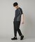 【吸水速乾・接触冷感】【COMME CA MEN BLACK】アクティブドライ Ｔシャツ