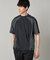 【吸水速乾・接触冷感】【COMME CA MEN BLACK】アクティブドライ Ｔシャツ