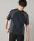 【吸水速乾・接触冷感】【COMME CA MEN BLACK】アクティブドライ Ｔシャツ