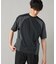 【吸水速乾・接触冷感】【COMME CA MEN BLACK】アクティブドライ Ｔシャツ