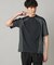 【吸水速乾・接触冷感】【COMME CA MEN BLACK】アクティブドライ Ｔシャツ