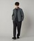【撥水】【COMME CA MEN BLACK】〔TEXBRID〕ライトコーチジャケット