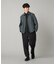 【撥水】【COMME CA MEN BLACK】〔TEXBRID〕ライトコーチジャケット