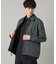 【撥水】【COMME CA MEN BLACK】〔TEXBRID〕ライトコーチジャケット