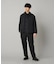 【撥水】【COMME CA MEN BLACK】〔TEXBRID〕ライトコーチジャケット