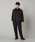 【撥水】【COMME CA MEN BLACK】〔TEXBRID〕ライトコーチジャケット