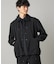 【撥水】【COMME CA MEN BLACK】〔TEXBRID〕ライトコーチジャケット