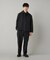 【撥水】【COMME CA MEN BLACK】〔TEXBRID〕ライトコーチジャケット