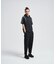 【吸水速乾・接触冷感】【COMME CA MEN BLACK】アクティブドライ フーディー