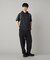 【吸水速乾・接触冷感】【COMME CA MEN BLACK】アクティブドライ フーディー