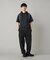 【吸水速乾・接触冷感】【COMME CA MEN BLACK】アクティブドライ フーディー