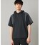 【吸水速乾・接触冷感】【COMME CA MEN BLACK】アクティブドライ フーディー