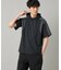 【吸水速乾・接触冷感】【COMME CA MEN BLACK】アクティブドライ フーディー
