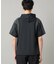 【吸水速乾・接触冷感】【COMME CA MEN BLACK】アクティブドライ フーディー