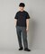 【吸水速乾・抗菌・防臭】【COMME CA MEN BLACK】〔TEXBRID〕ドライテック 半袖Tシャツ