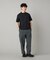 【吸水速乾・抗菌・防臭】【COMME CA MEN BLACK】〔TEXBRID〕ドライテック 半袖Tシャツ