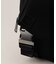 【COMME CA MEN BLACK】ネオプレーントライアングルボディーバッグ