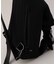 【COMME CA MEN BLACK】ネオプレーントライアングルボディーバッグ