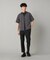 【撥水】【COMME CA MEN BLACK】4WAYテック半袖シャツ