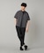 【撥水】【COMME CA MEN BLACK】4WAYテック半袖シャツ