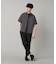 【撥水】【COMME CA MEN BLACK】4WAYテック半袖シャツ