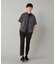 【撥水】【COMME CA MEN BLACK】4WAYテック半袖シャツ