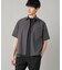 【撥水】【COMME CA MEN BLACK】4WAYテック半袖シャツ