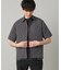 【撥水】【COMME CA MEN BLACK】4WAYテック半袖シャツ