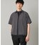 【撥水】【COMME CA MEN BLACK】4WAYテック半袖シャツ