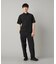 【撥水】【COMME CA MEN BLACK】4WAYテック半袖シャツ