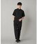 【撥水】【COMME CA MEN BLACK】4WAYテック半袖シャツ