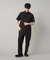 【撥水】【COMME CA MEN BLACK】4WAYテック半袖シャツ