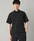 【撥水】【COMME CA MEN BLACK】4WAYテック半袖シャツ