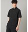 【撥水】【COMME CA MEN BLACK】4WAYテック半袖シャツ