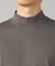 【吸水速乾】モックネック ロングスリーブ Tシャツ