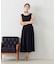 リング付き ペイズリー柄 スクエアスカーフ