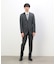 【セットアップ対応】ポリエステル ウール ギャバ パンツ