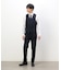 【セットアップ対応】ポリエステル ウール ギャバ パンツ