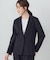 【セットアップ対応／洗える】ジャージー テーラードジャケット