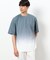 カラーグラデーション プリント Ｔシャツ