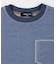 デニム調ジャージー ポケット付きTシャツ