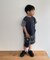 バンダナ柄プリント ハーフパンツ(ベビーサイズ)