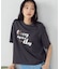 速乾 箔プリント Tシャツ